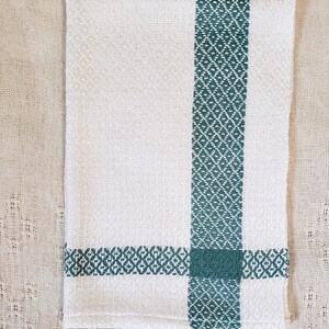 Handwoven Bamboo Hand Towels, Assorted Colors Green