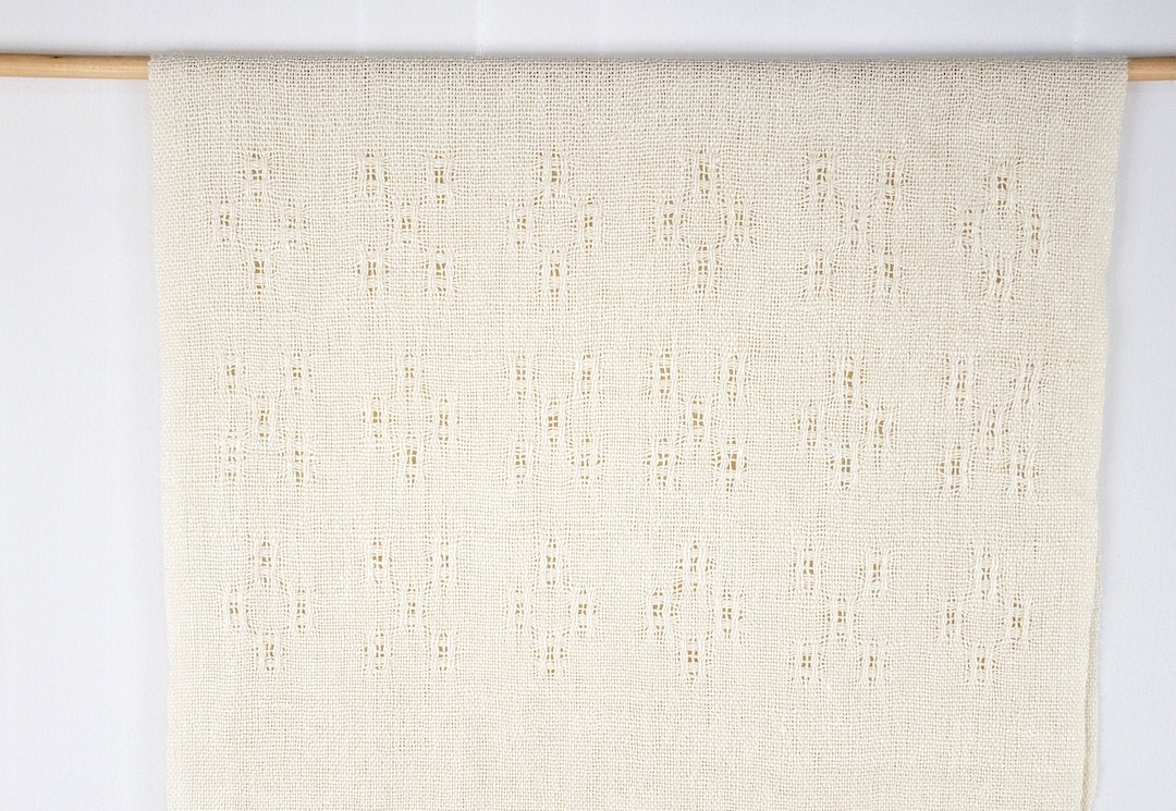 Handwoven Hemp Table Runner Etsy