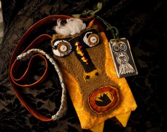 JouJou by Your Side Cross Body Bag He'll scare away any Negative People or Spirits from you OOAK