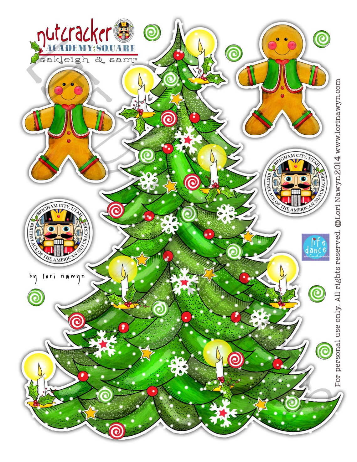 Nutcracker Party Printables Christmas Ornament Nutcracker - Etsy