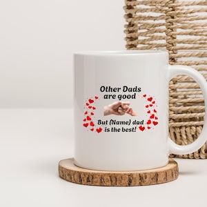 Father’s Day mug| best dad ever coffee cup| Dad mug Father’s Day gift| funny coffee cup for him| world greatest dad| personalised gift| Dad