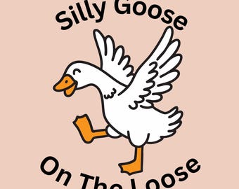 Silly goose svg, png