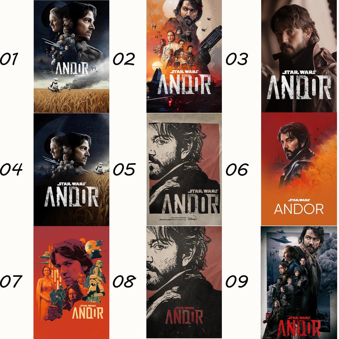 PHYSICAL POSTER - Andor Movie Poster, Vintage Posters, Room Decor, Wall ...