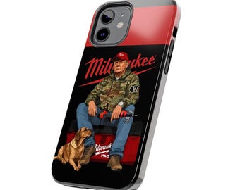 Milwaukee Donald Trump USA President Carpenter iPhone Case, Durable Protective Phone Cover