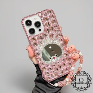 Crystal Diamond Charm Case – A Touch of Royalty for Iphone, Sparkly Phone Case, Glitter Phone Cover