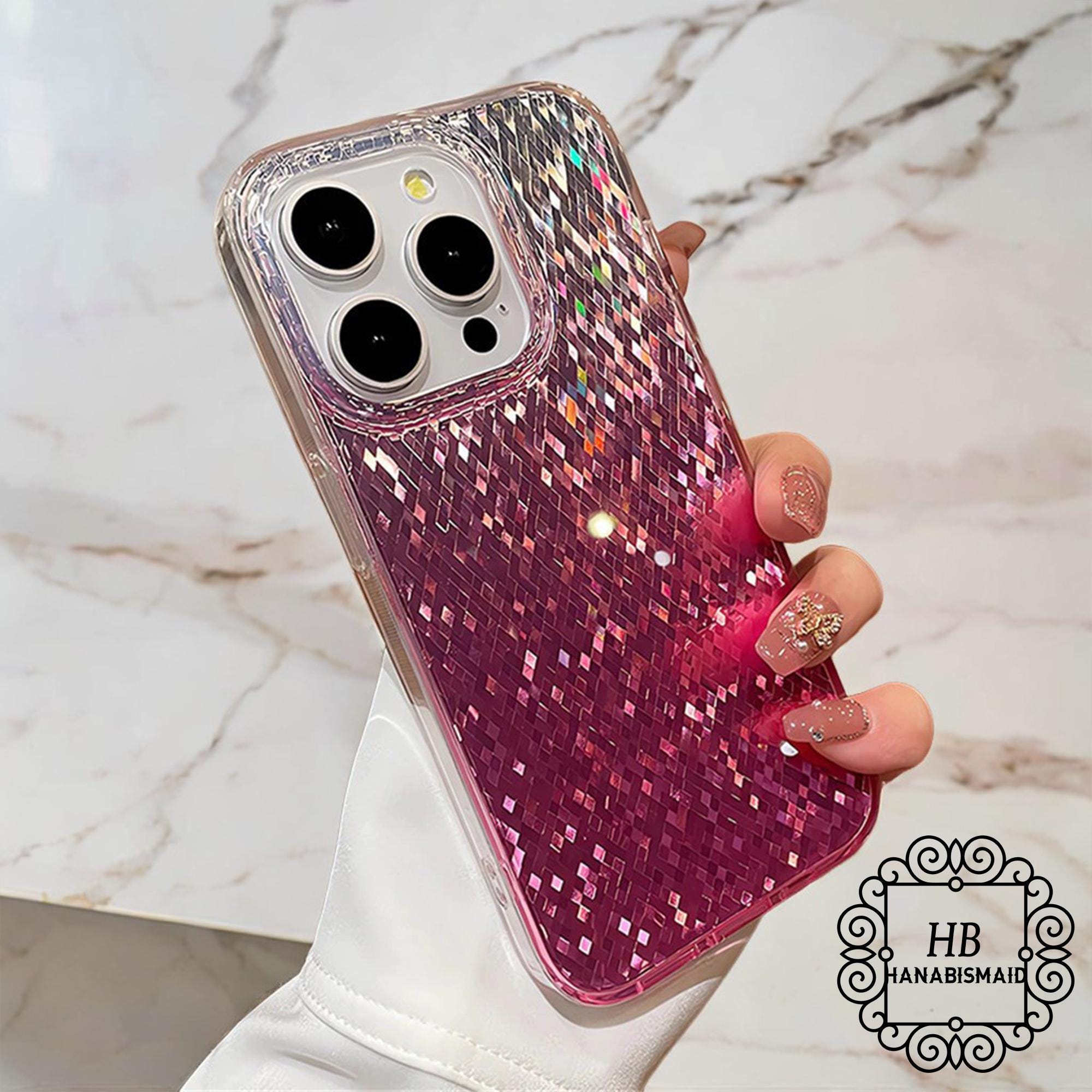 THE SHINY DOTS - PHONE CASE / MULTI-WHT
