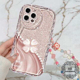 Custodia Flip Glitter Per Huawei P10 Lite Con Portacarte, Farfalla 3D E Supporto Orizzontale – Rosa Oro