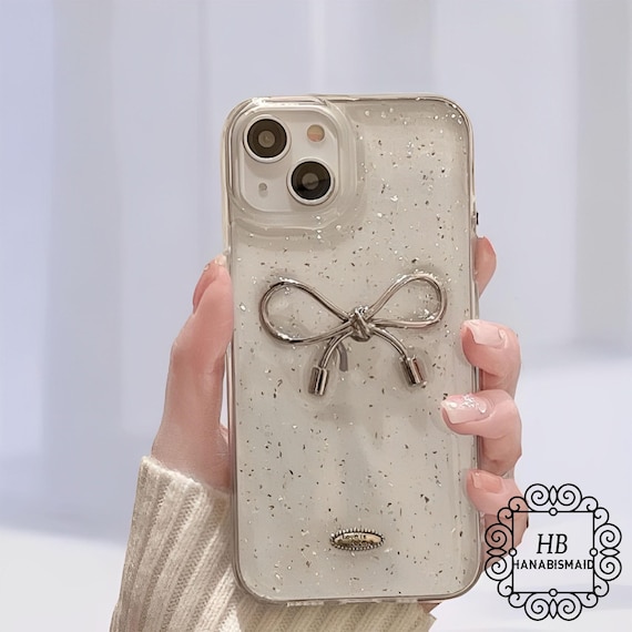 Ribbon Glitter Clear Case Elegant Softcase for iPhone XR to 15 Pro Max,sparkly  Phone Case, Glitter Phone Cover - Etsy
