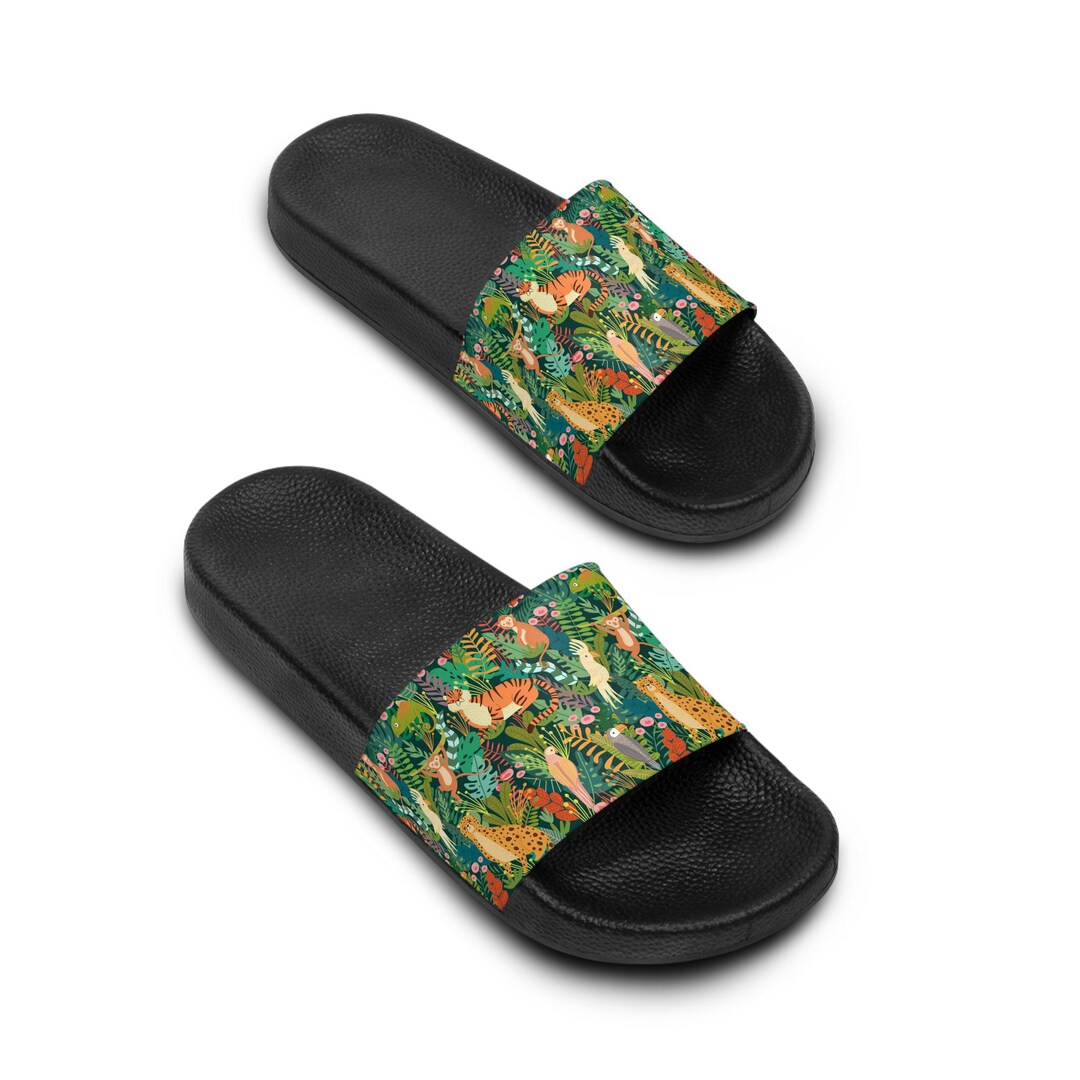 COMPLEX SLIDE SANDALS NATURAL