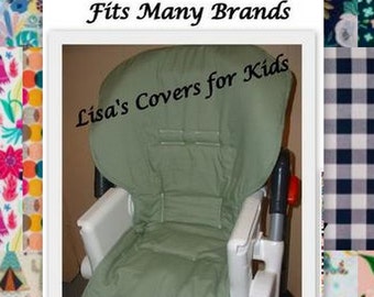 High Chair Cover Etsy
