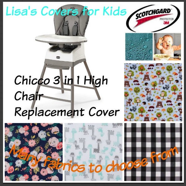 High Chair Cover Etsy