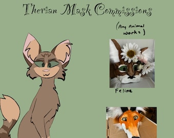Therian/Animal Mask Commissions