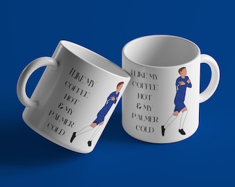 Cole Palmer Sketch Mug: Football Fan Gift, 11oz Ceramic Cup