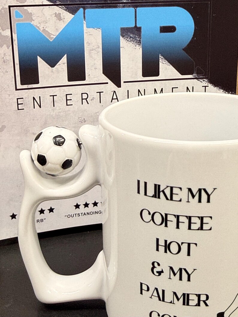 Cole Palmer Sketch Mug: Football Fan Gift, 11oz Ceramic Cup image 7