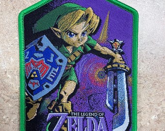 Zelda Majora&#39;s Mask Link Woven Patch