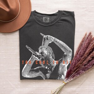 Vintage Post Malone Comfort Colors Tee, &quot;Too Cool To Die&quot; Post Shirt, Country Festival T-Shirt, Post Malone Shirt, Concert Shirt, Posty Tee