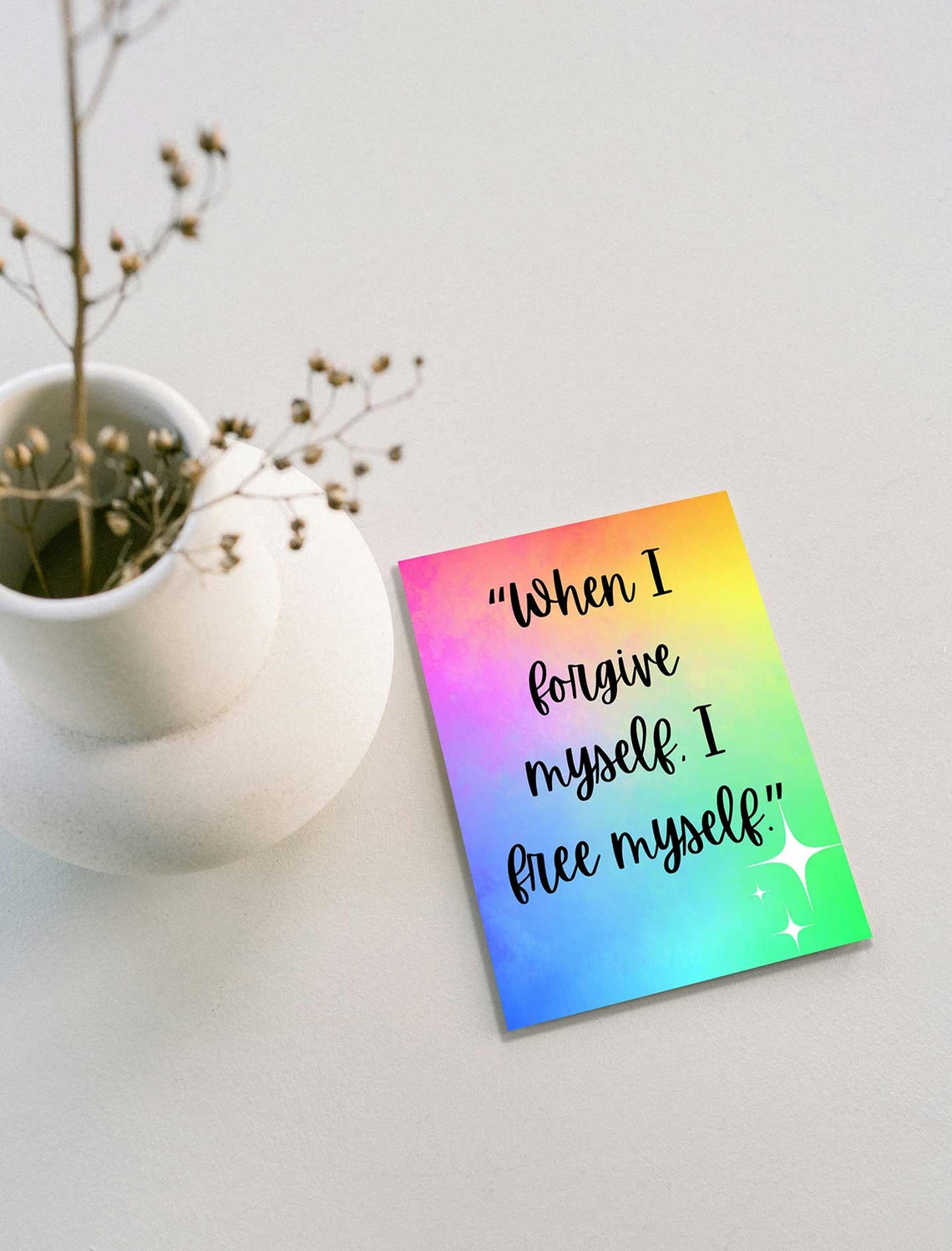 60 Printable Affirmation Cards for Women: Daily Motivation, Positivity ...