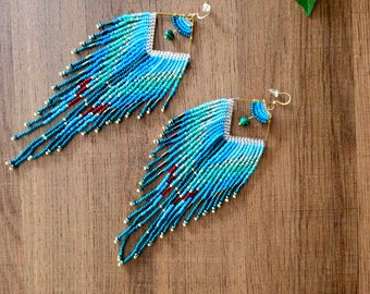 The Ocean Cascade Earrings