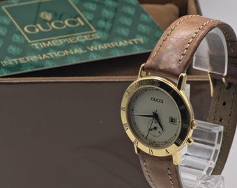 グッチ 8900 M 35 mm 日付表示付き 新品・シック - Etsy 日本