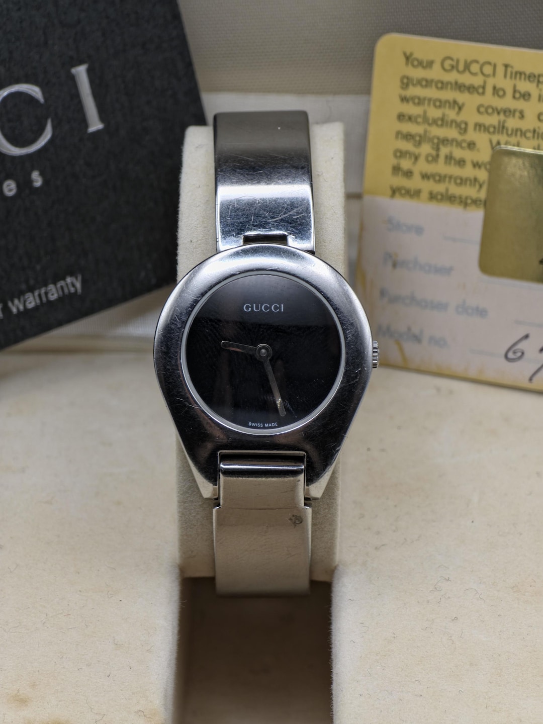 Gucci 6700L Vintage Swiss Women Watch | Box & Warranty - 173 - Etsy