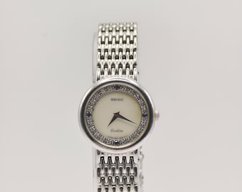 Vintage Seiko Exceline Quartz Ladies Watch - 1980s Japan Made