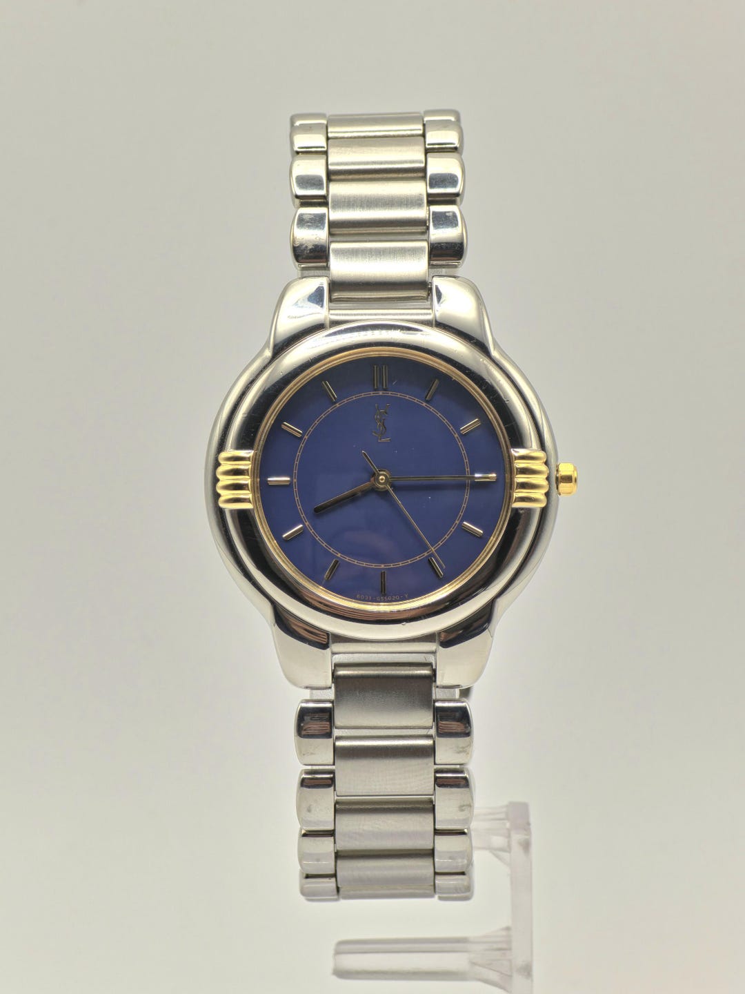 Yves Saint Laurent YSL Stainless Steel Blue Dial Unisex Quartz