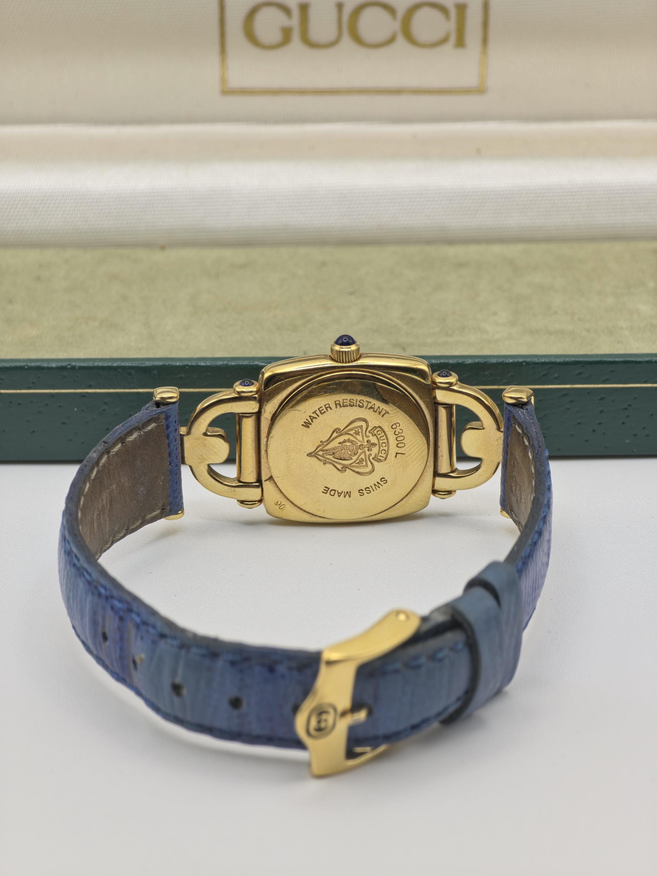 Vintage Gucci 6300L Gold-tone Ladies Watch | Swiss Made Quartz