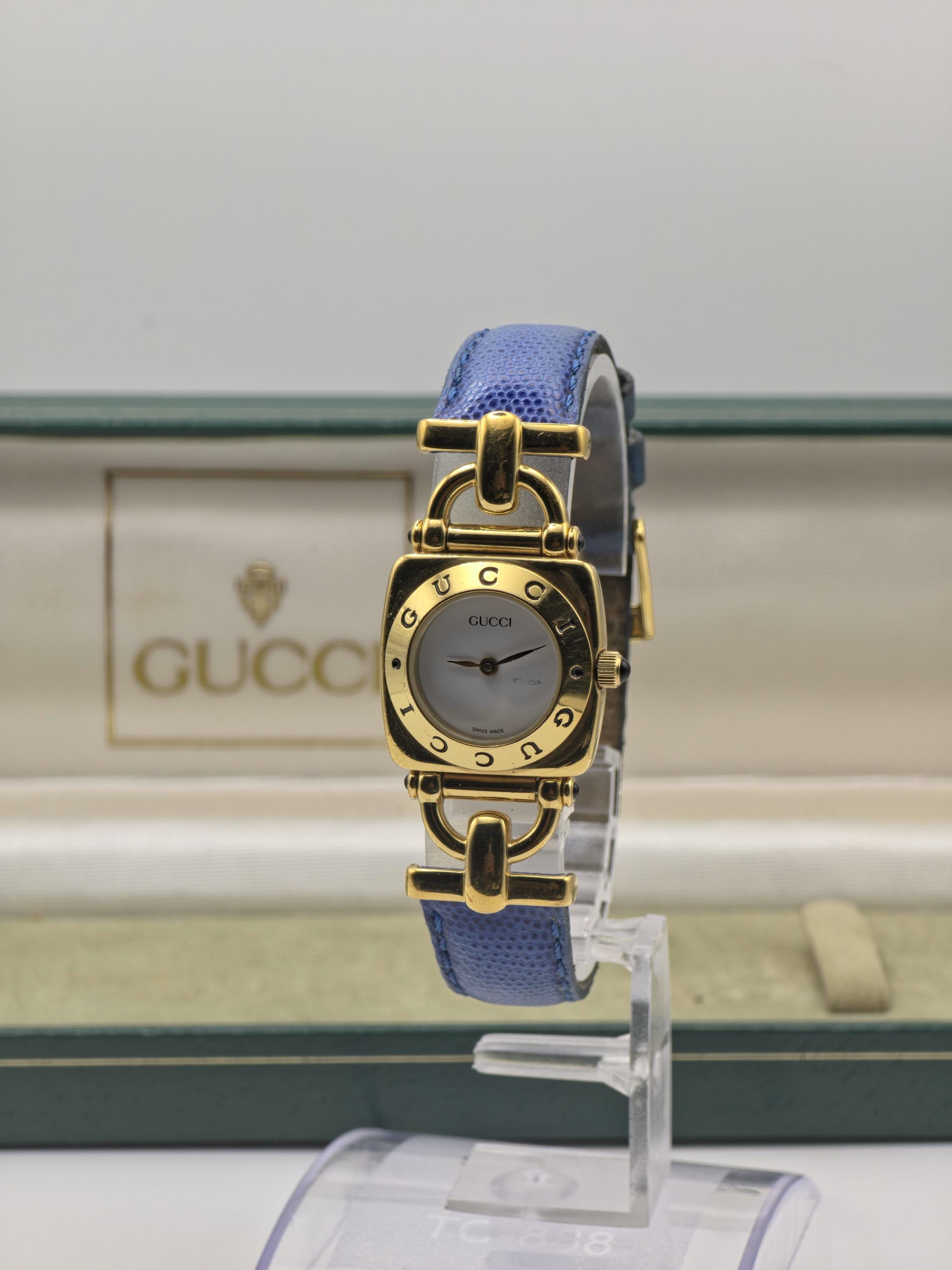 Vintage Gucci 6300L Gold-tone Ladies Watch | Swiss Made Quartz