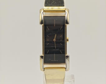 Yves Saint Laurent YSL Quartz Watch Ref. 5421-H16200Y Gold Tone Bracelet Women Vintage | - 52