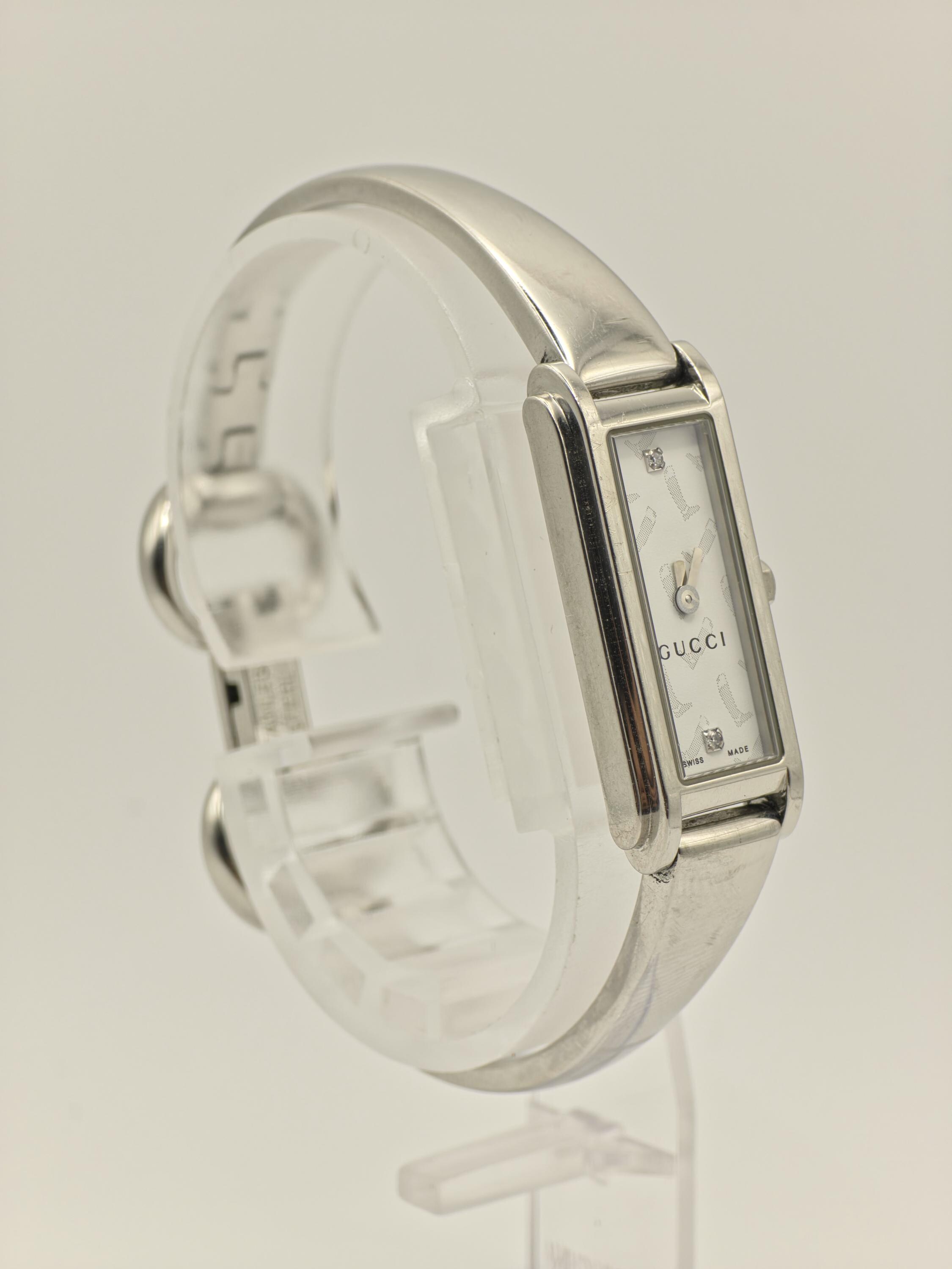 Gucci Women's Rectangular Watch | Model 109 | Swiss Made
