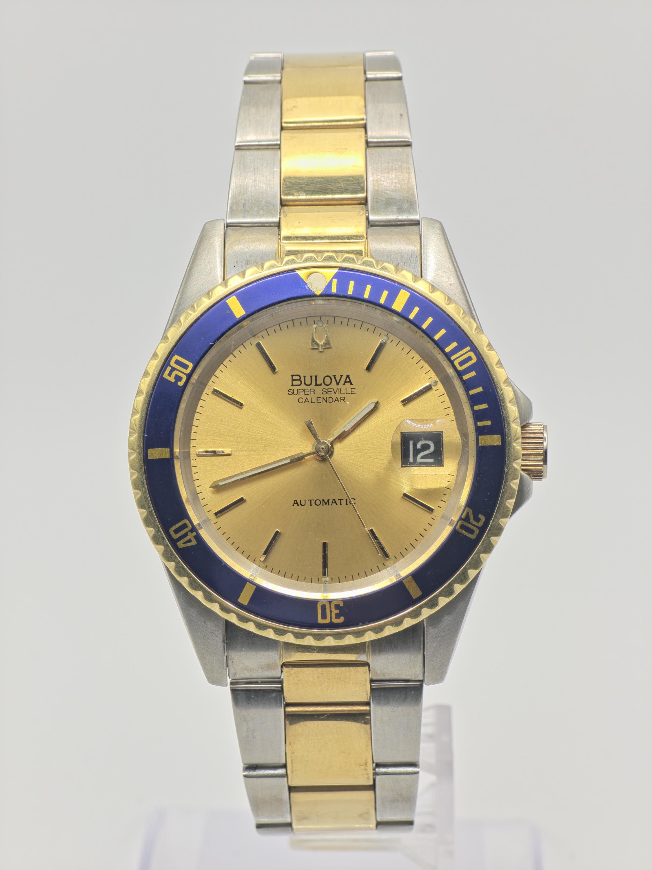 Bulova 1016M Super Seville Calendar Automatic Men's Watch | - 197