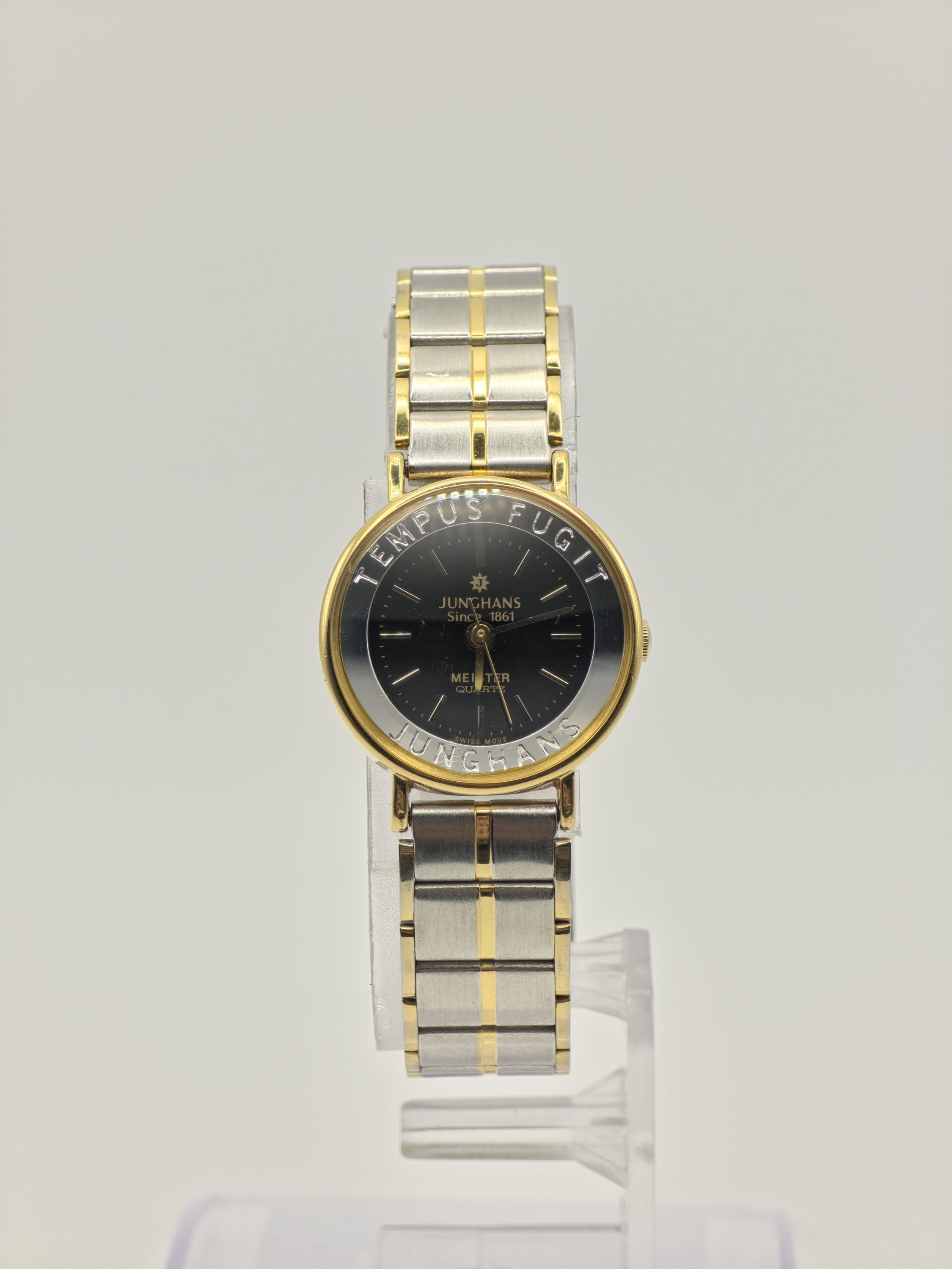 Junghans Meister Quartz Watch, Two-tone Stainless Steel, Swiss