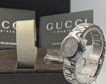 Gucci 8900L Quartz Women's Watch Stainless Steel Date Box Warranty