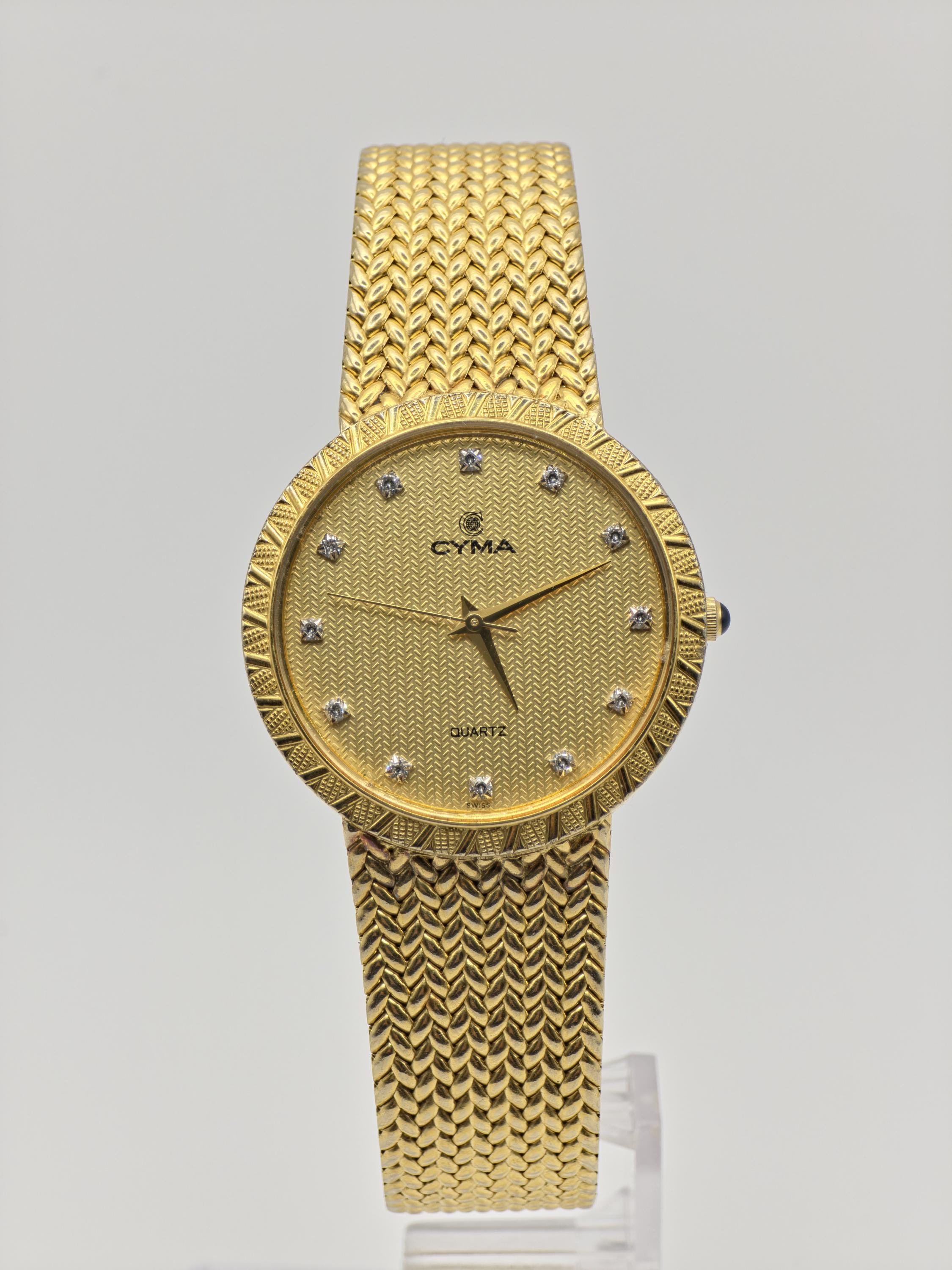 Cyma Diamond Watch - Etsy