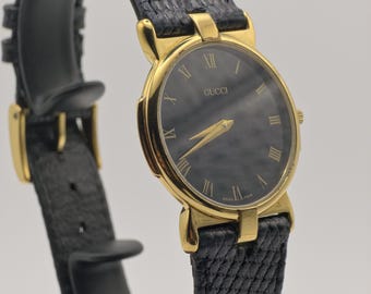 ヴィンテージ 80 年代 希少 グッチ スタック 2200 m 腕時計