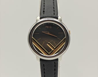 Fendi Quartz Women’s Watch Black Dial Leather Strap Ref. 003-71000S-240 | - 92