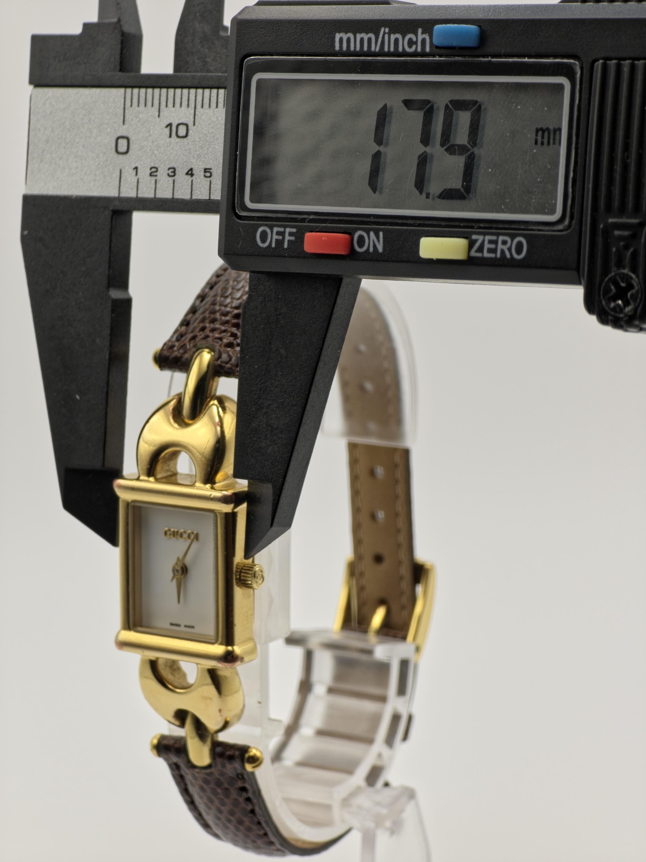 Gucci Women's Quartz Watch | Model 1800L | Gold Case | Swiss Made