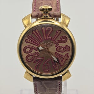 Gaga Milano Napoleone Brevettato Swiss Quartz Watch Box & Warranty