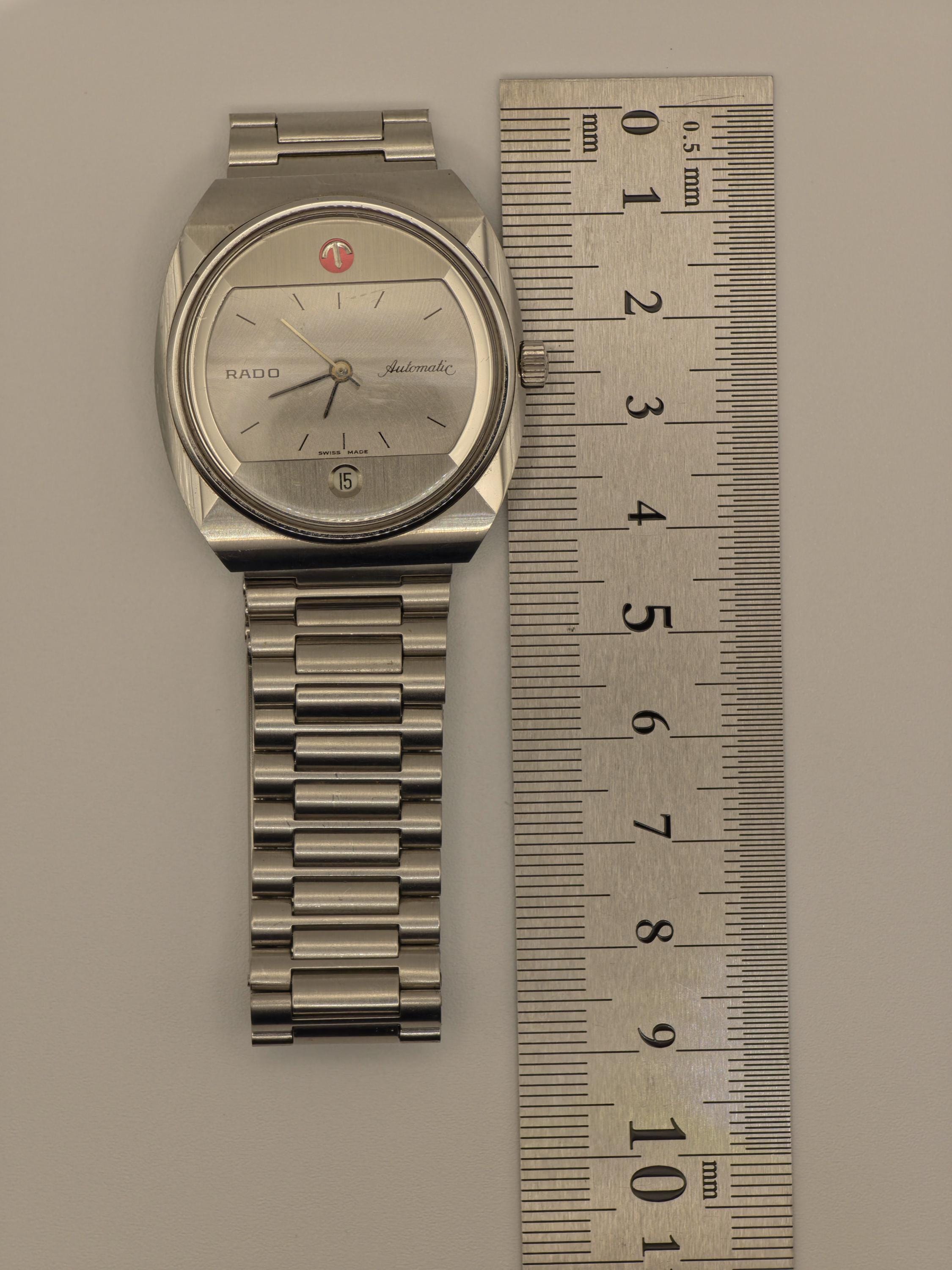 Rado Automatic Date | 1970s Swiss Made | Grey Dial | Vintage