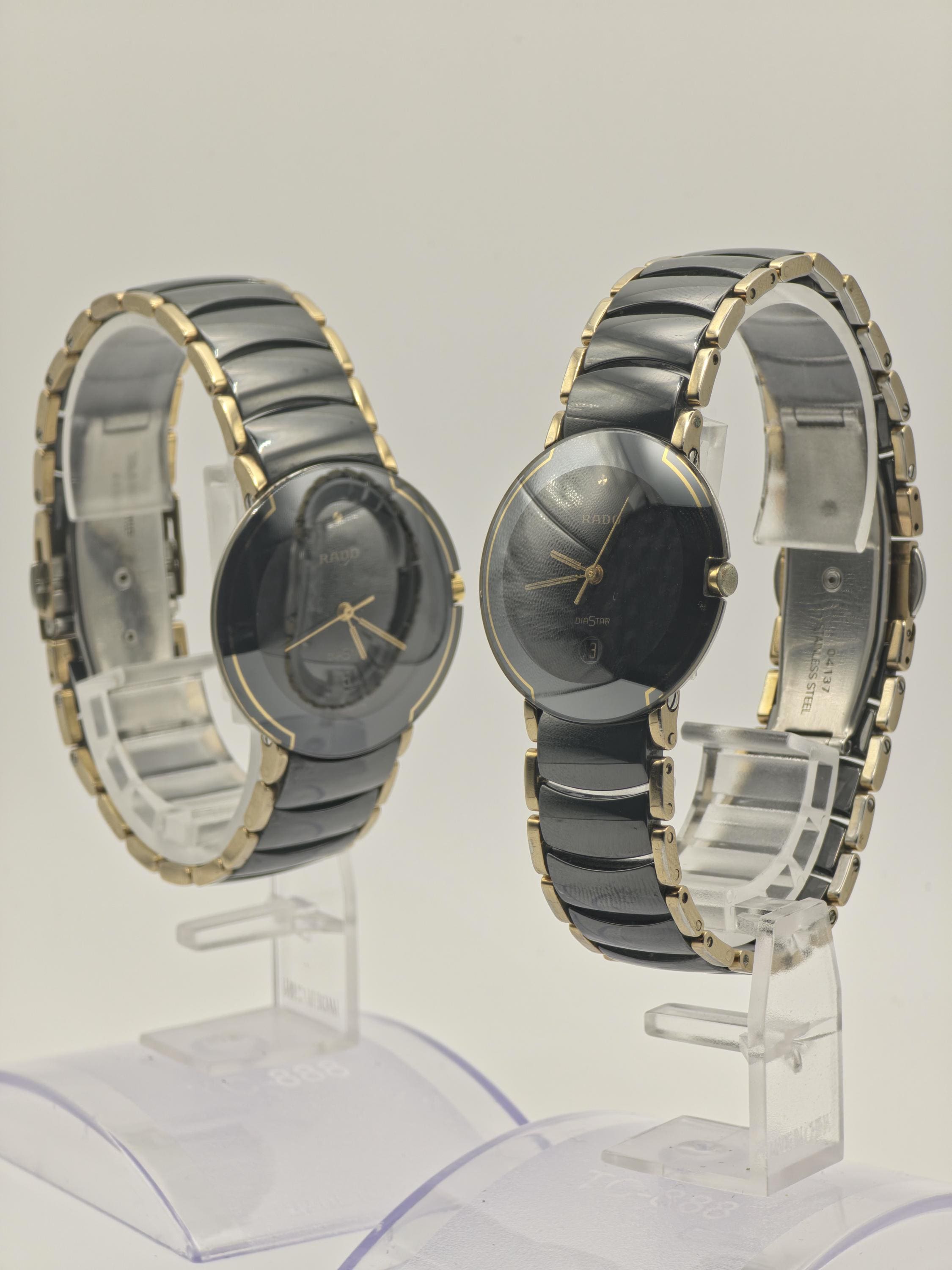 Rado Diastar Couple Watch Set | High-tech Ceramic | Swiss Quartz