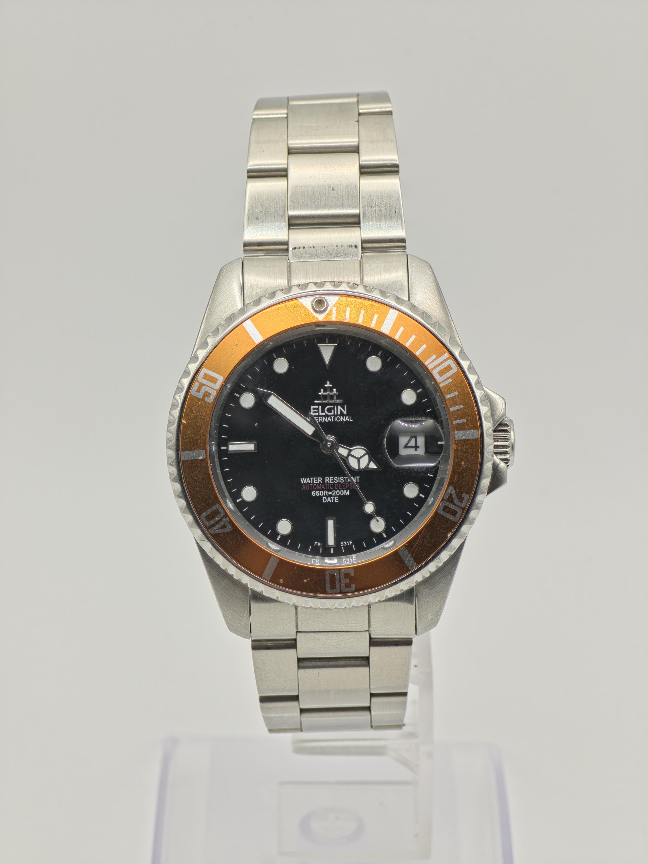 Elgin Dive Watch - Etsy
