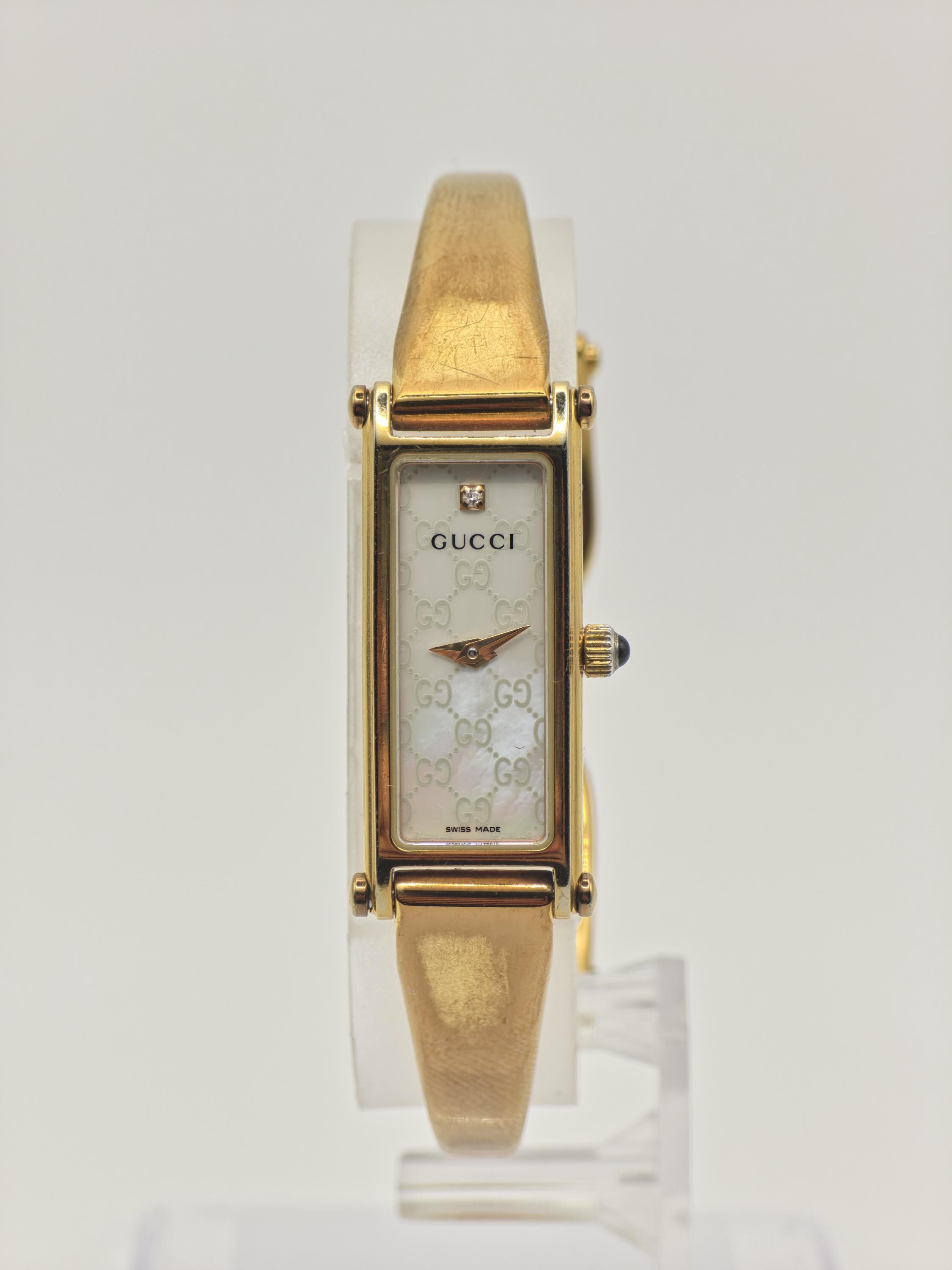 Gucci 1500l Gold Watch - Etsy