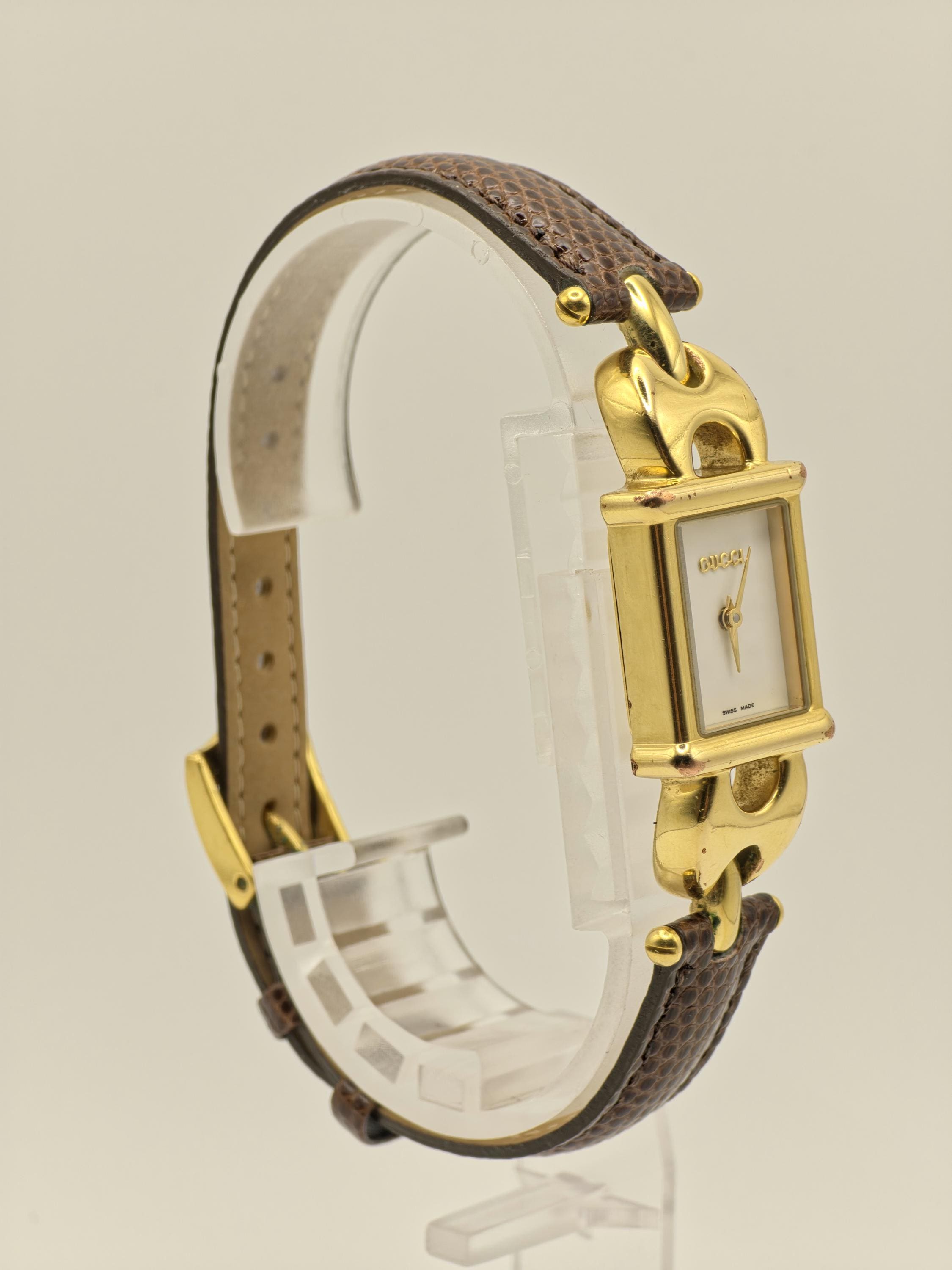 Gucci Women's Quartz Watch | Model 1800L | Gold Case | Swiss Made
