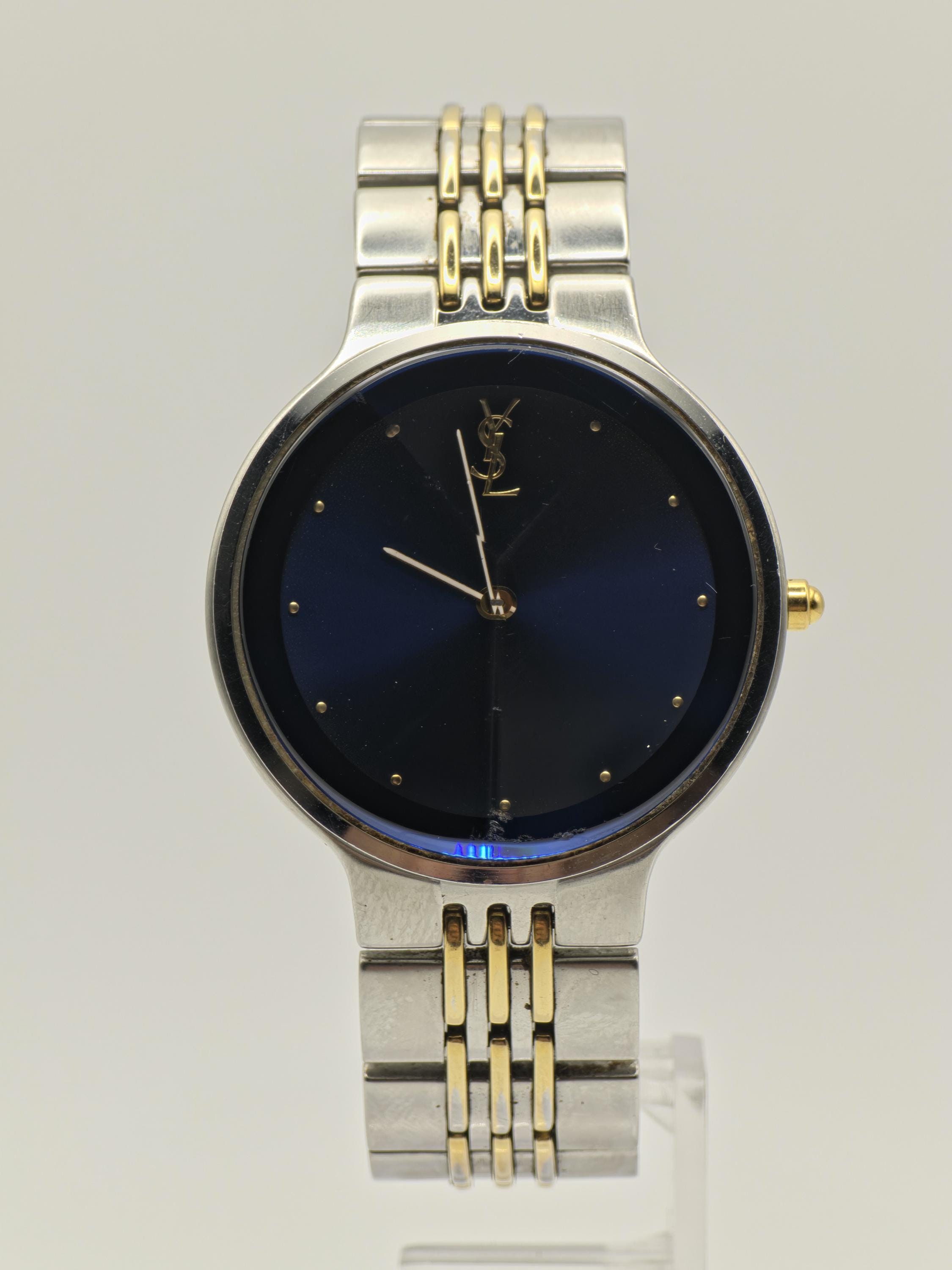 Blue Ysl Watch - Etsy
