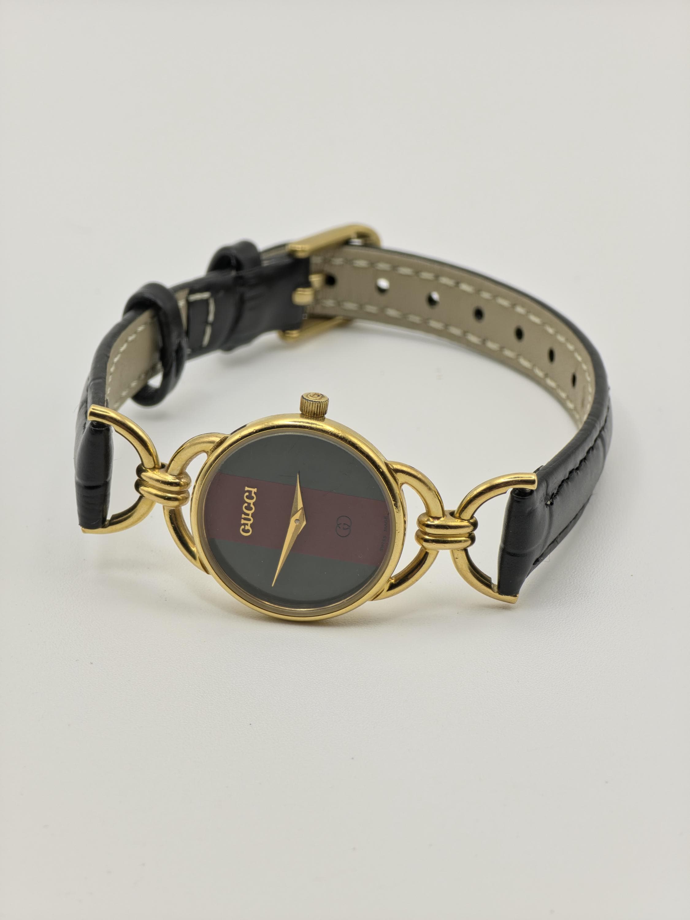 Gucci 6000L Vintage Quartz Watch Women | - 144 - Etsy
