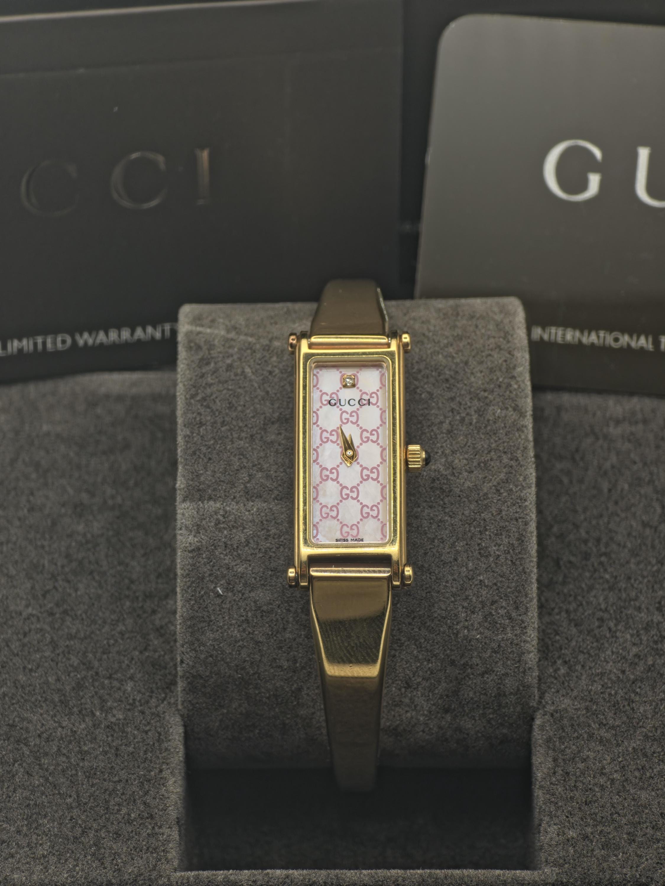 Gucci 1500l Gold Watch - Etsy