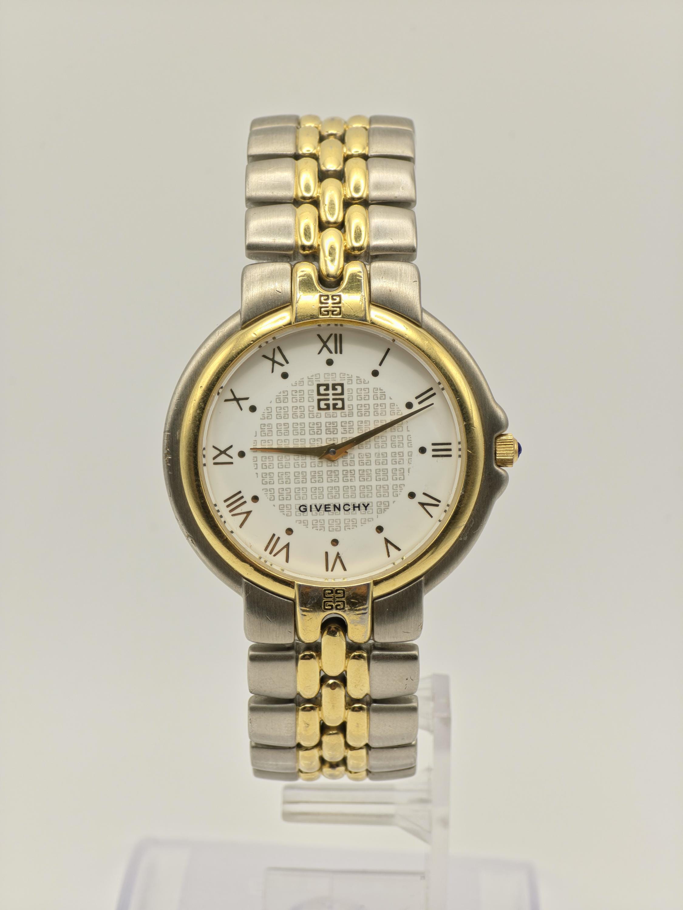 Vintage Givenchy Men's Quartz Watch | Two-tone | 5ATM | Swiss Made