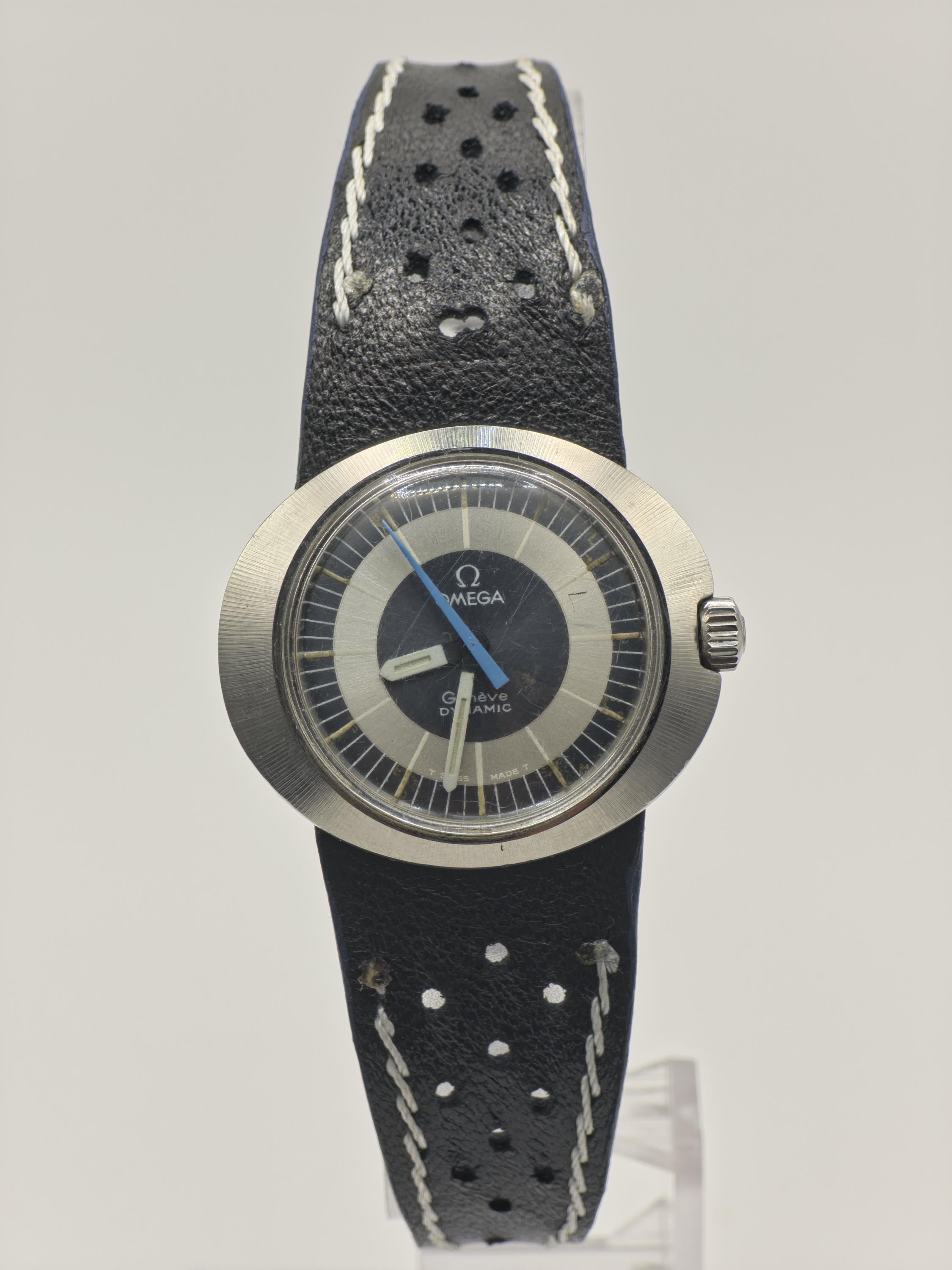 Cadran Original Universal Genève Automatic - Noir - Rare Modèle Carré - Condition NOS (new Old Stock)