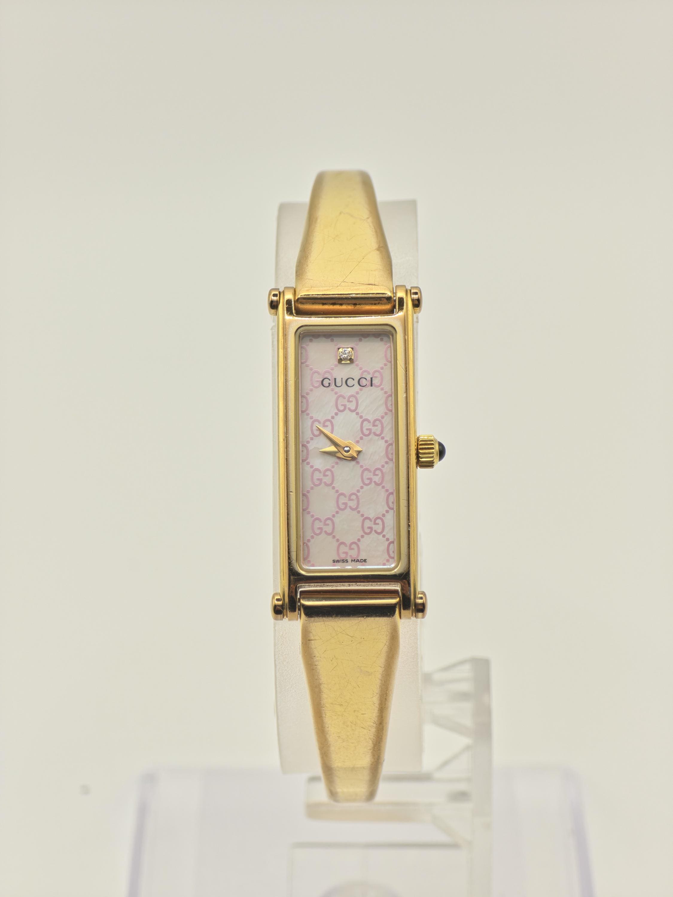 Gucci 1500l Gold Watch - Etsy
