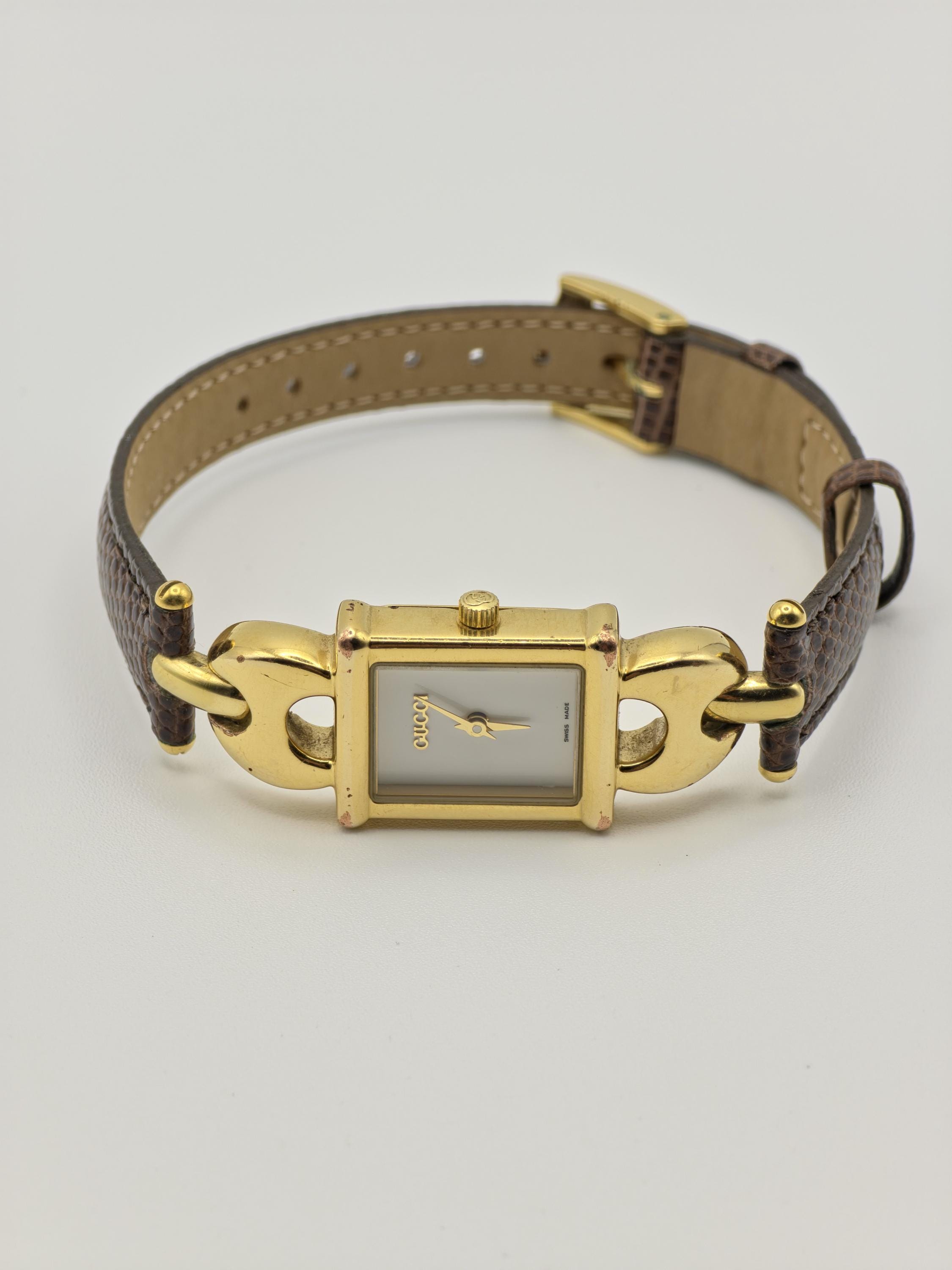 Gucci Women's Quartz Watch | Model 1800L | Gold Case | Swiss Made